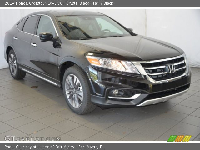 2014 Honda Crosstour EX-L V6 in Crystal Black Pearl