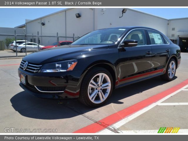 2014 Volkswagen Passat 1.8T SE in Black