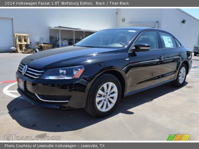 2014 Volkswagen Passat 1.8T Wolfsburg Edition in Black