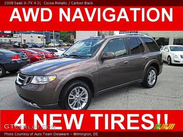 2008 Saab 9-7X 4.2i in Cocoa Metallic