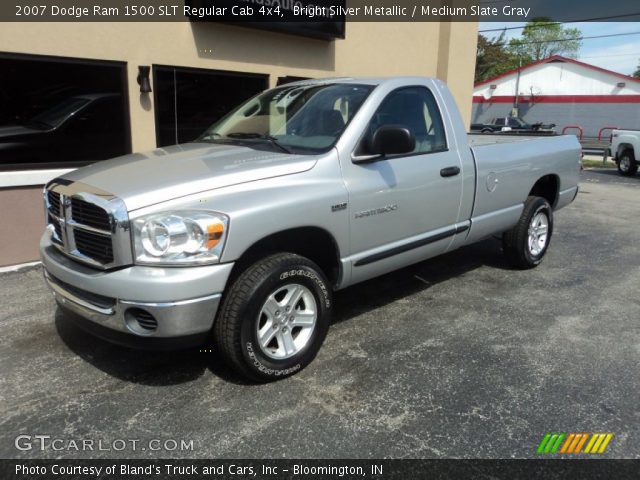 2007 Dodge Ram 1500 SLT Regular Cab 4x4 in Bright Silver Metallic