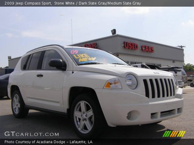 2009 Jeep Compass Sport in Stone White