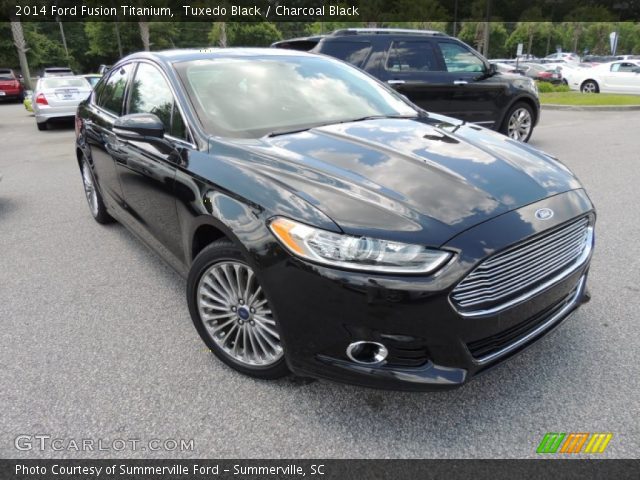 2014 Ford Fusion Titanium in Tuxedo Black