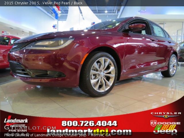 2015 Chrysler 200 S in Velvet Red Pearl