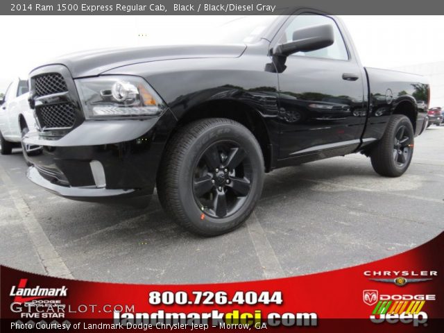 2014 Ram 1500 Express Regular Cab in Black