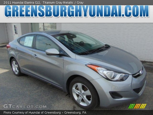 2011 Hyundai Elantra GLS in Titanium Gray Metallic