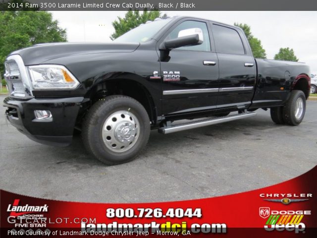 2014 Ram 3500 Laramie Limited Crew Cab Dually in Black