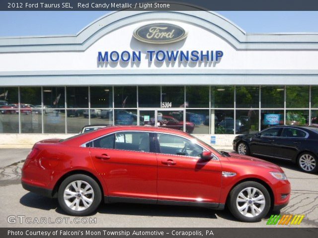 2012 Ford Taurus SEL in Red Candy Metallic