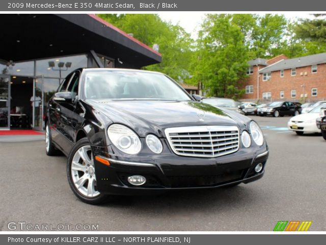 2009 Mercedes-Benz E 350 4Matic Sedan in Black