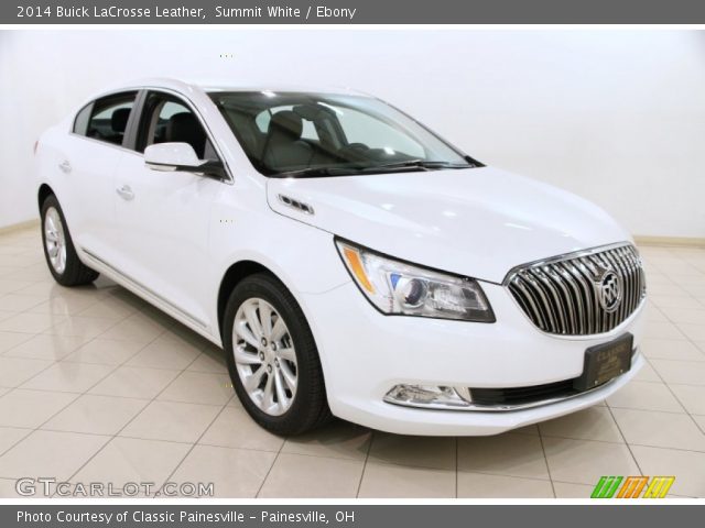 2014 Buick LaCrosse Leather in Summit White