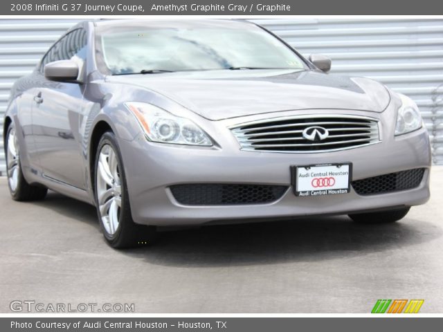 2008 Infiniti G 37 Journey Coupe in Amethyst Graphite Gray