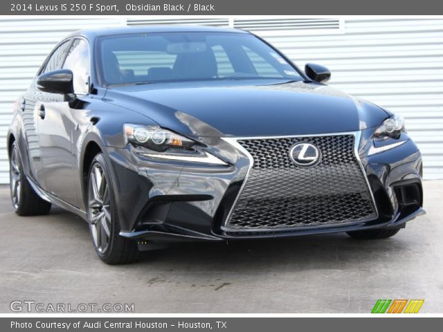 2014 Lexus IS 250 F Sport in Obsidian Black