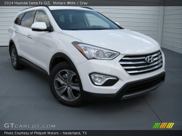 2014 Hyundai Santa Fe GLS in Monaco White