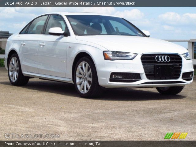 2014 Audi A4 2.0T Sedan in Glacier White Metallic