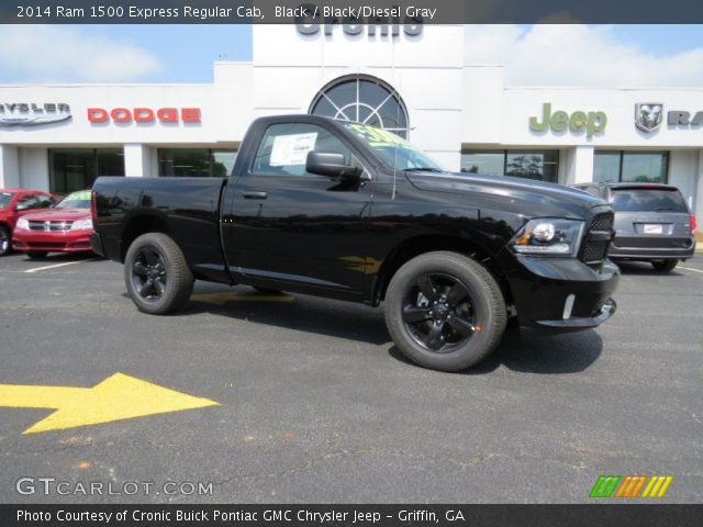 2014 Ram 1500 Express Regular Cab in Black