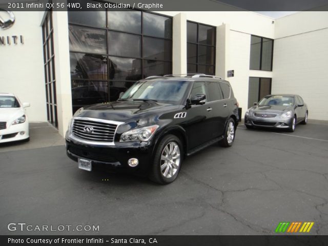 2011 Infiniti QX 56 4WD in Black Obsidian