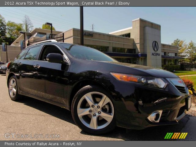 2012 Acura TSX Technology Sport Wagon in Crystal Black Pearl
