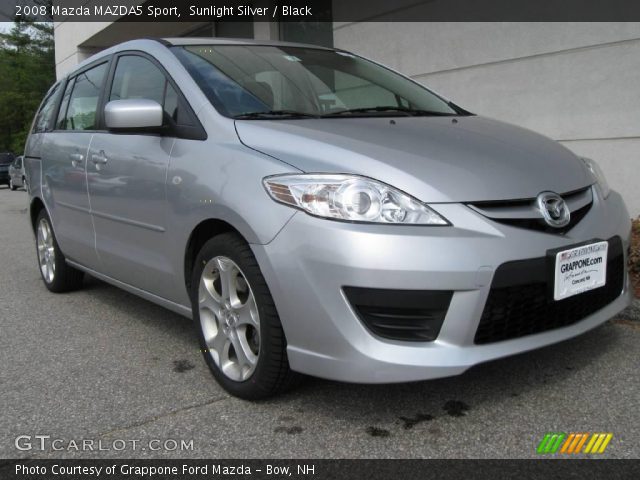 2008 Mazda MAZDA5 Sport in Sunlight Silver