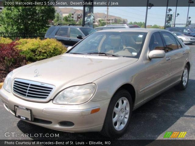 2000 Mercedes-Benz S 500 Sedan in Desert Silver Metallic