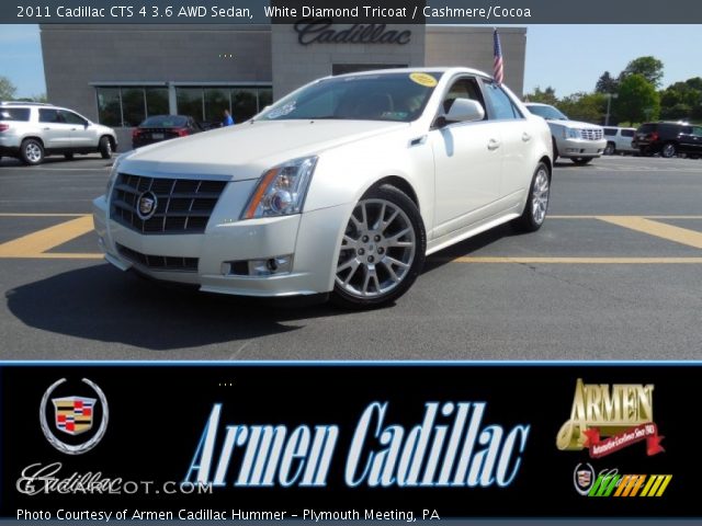 2011 Cadillac CTS 4 3.6 AWD Sedan in White Diamond Tricoat