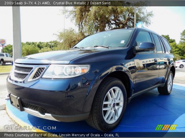 2009 Saab 9-7X 4.2i AWD in Crystal Blue Metallic