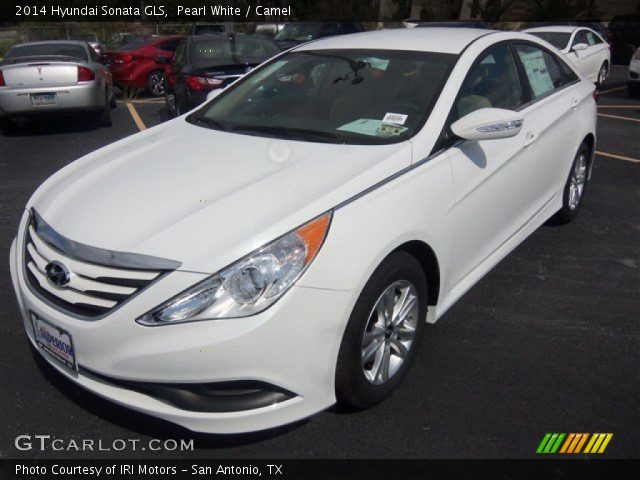 2014 Hyundai Sonata GLS in Pearl White
