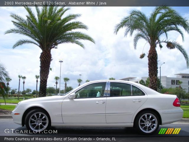 2003 Mercedes-Benz E 320 Sedan in Alabaster White