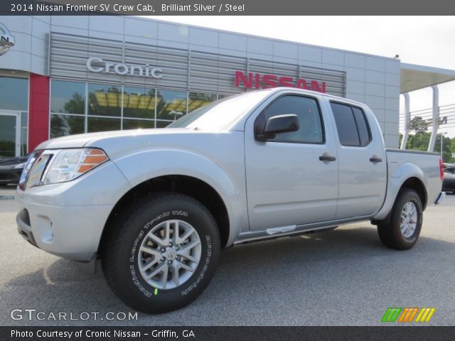 2014 Nissan Frontier SV Crew Cab in Brilliant Silver