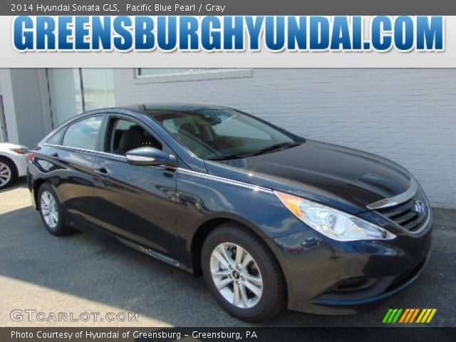 2014 Hyundai Sonata GLS in Pacific Blue Pearl