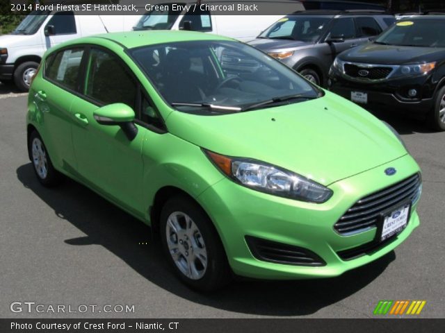 2014 Ford Fiesta SE Hatchback in Green Envy