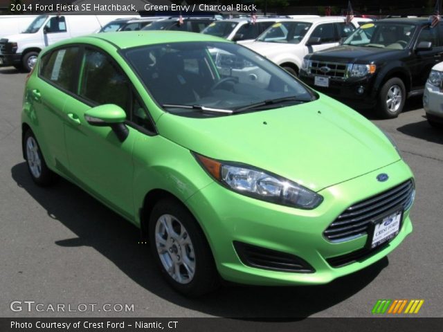 2014 Ford Fiesta SE Hatchback in Green Envy