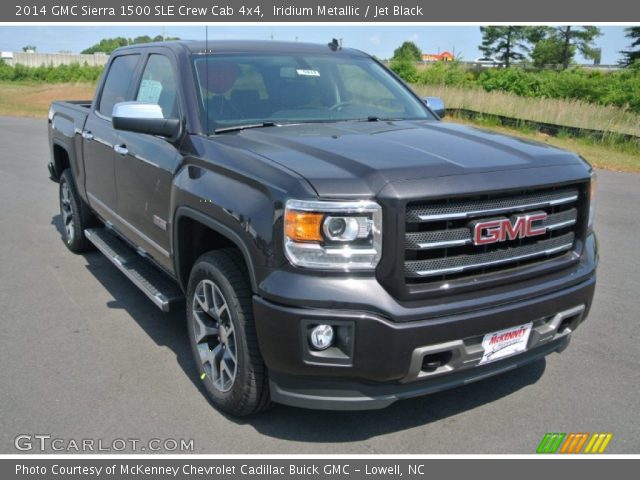 2014 GMC Sierra 1500 SLE Crew Cab 4x4 in Iridium Metallic