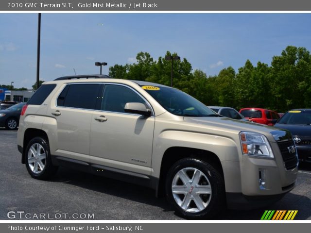 2010 GMC Terrain SLT in Gold Mist Metallic