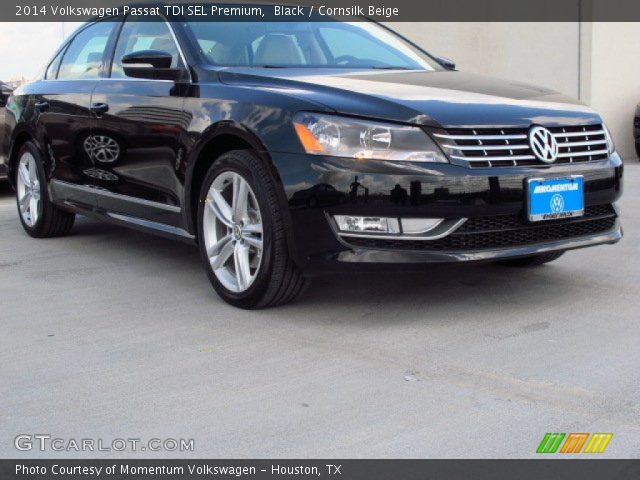 2014 Volkswagen Passat TDI SEL Premium in Black