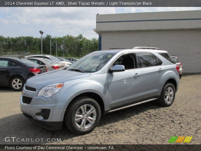 2014 Chevrolet Equinox LT AWD in Silver Topaz Metallic