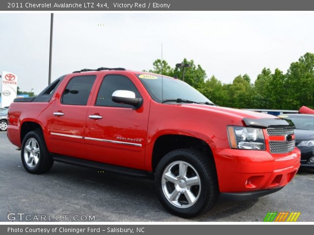 2011 Chevrolet Avalanche LTZ 4x4 in Victory Red