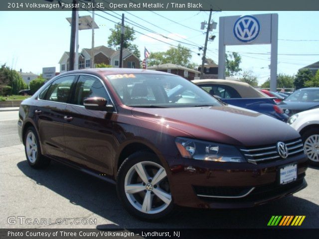 2014 Volkswagen Passat 2.5L SE in Opera Red Metallic