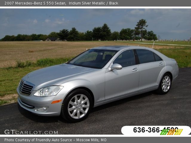 2007 Mercedes-Benz S 550 Sedan in Iridium Silver Metallic
