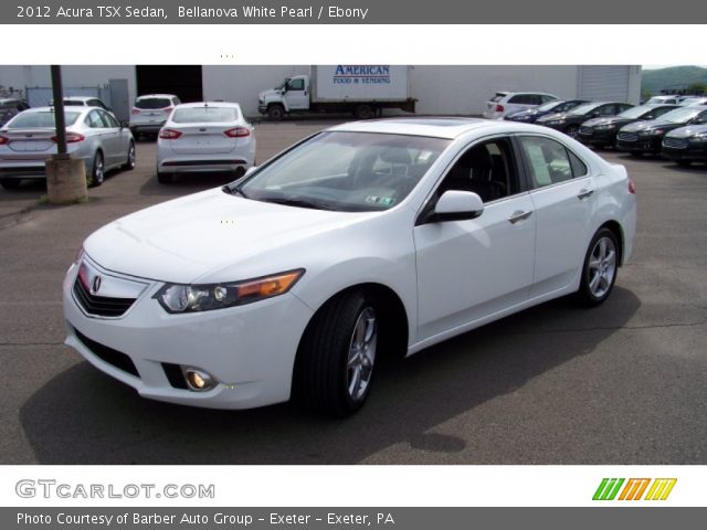2012 Acura TSX Sedan in Bellanova White Pearl