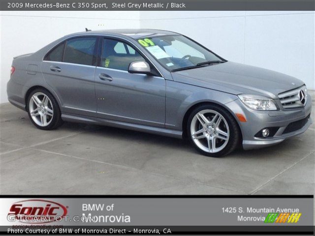 2009 Mercedes-Benz C 350 Sport in Steel Grey Metallic