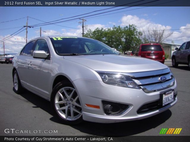 2012 Ford Fusion SEL in Ingot Silver Metallic