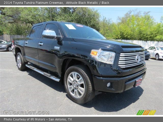 2014 Toyota Tundra Platinum Crewmax in Attitude Black Metallic