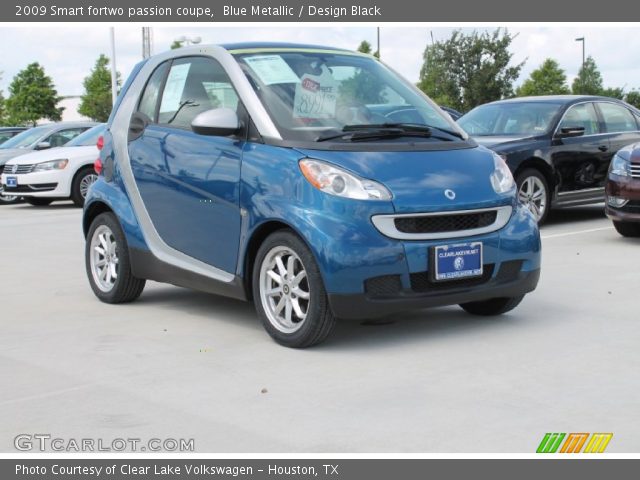 2009 Smart fortwo passion coupe in Blue Metallic
