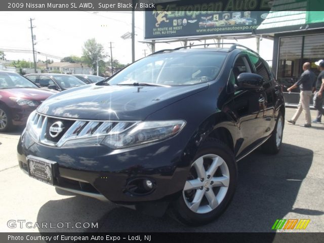2009 Nissan Murano SL AWD in Super Black