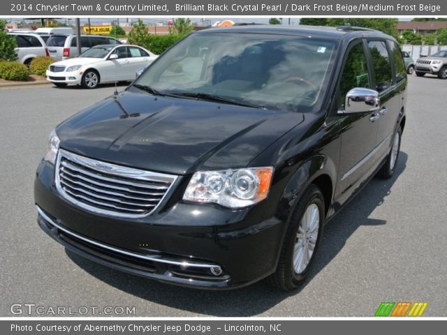 2014 Chrysler Town & Country Limited in Brilliant Black Crystal Pearl