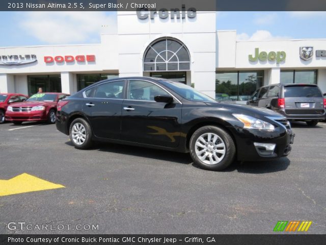 2013 Nissan Altima 2.5 S in Super Black