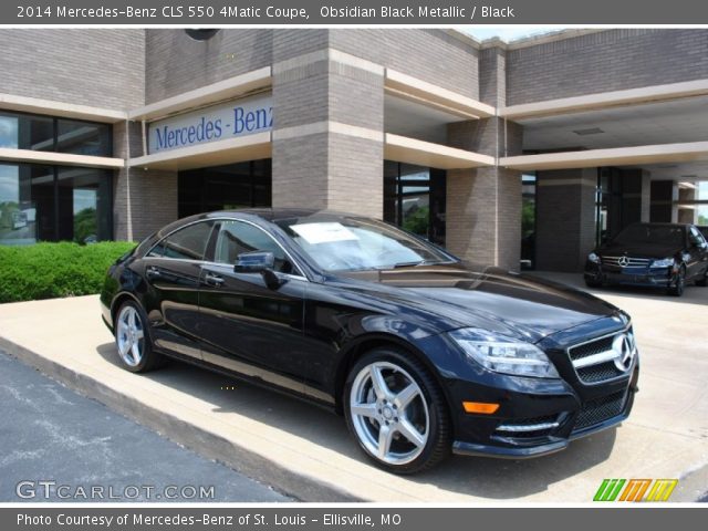 2014 Mercedes-Benz CLS 550 4Matic Coupe in Obsidian Black Metallic