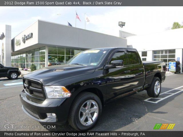 2012 Dodge Ram 1500 Sport Quad Cab 4x4 in Black