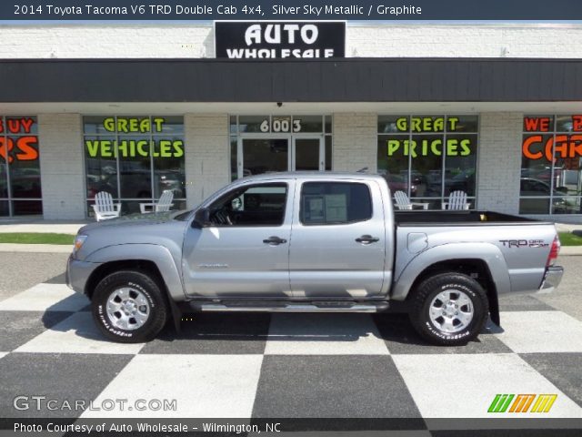 2014 Toyota Tacoma V6 TRD Double Cab 4x4 in Silver Sky Metallic