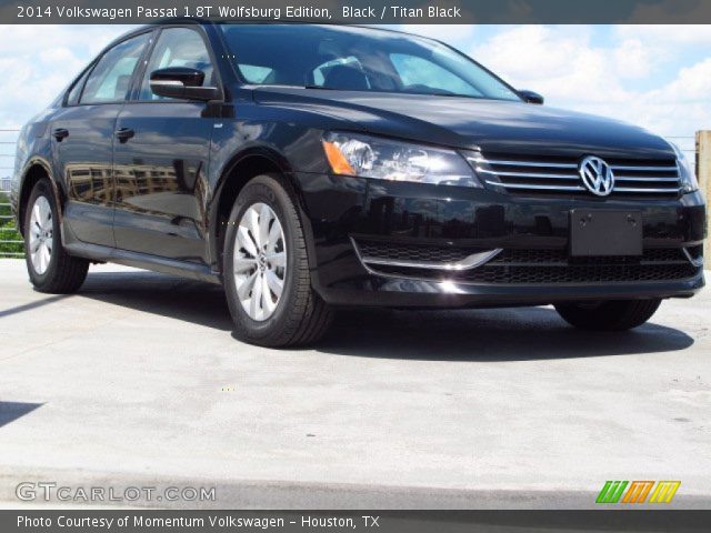 2014 Volkswagen Passat 1.8T Wolfsburg Edition in Black